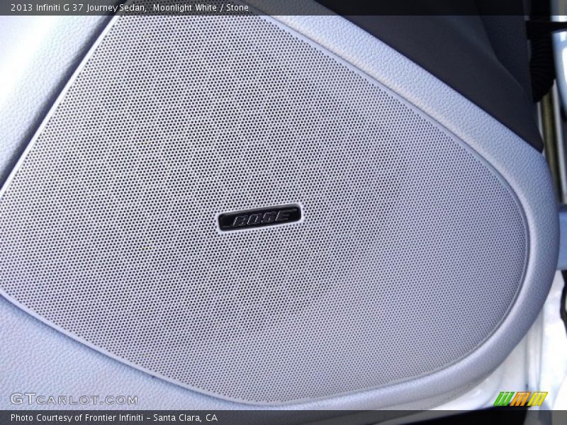 Moonlight White / Stone 2013 Infiniti G 37 Journey Sedan