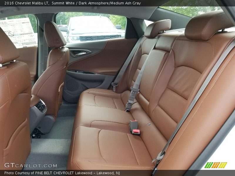 Summit White / Dark Atmosphere/Medium Ash Gray 2016 Chevrolet Malibu LT