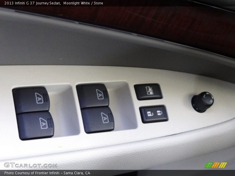 Moonlight White / Stone 2013 Infiniti G 37 Journey Sedan