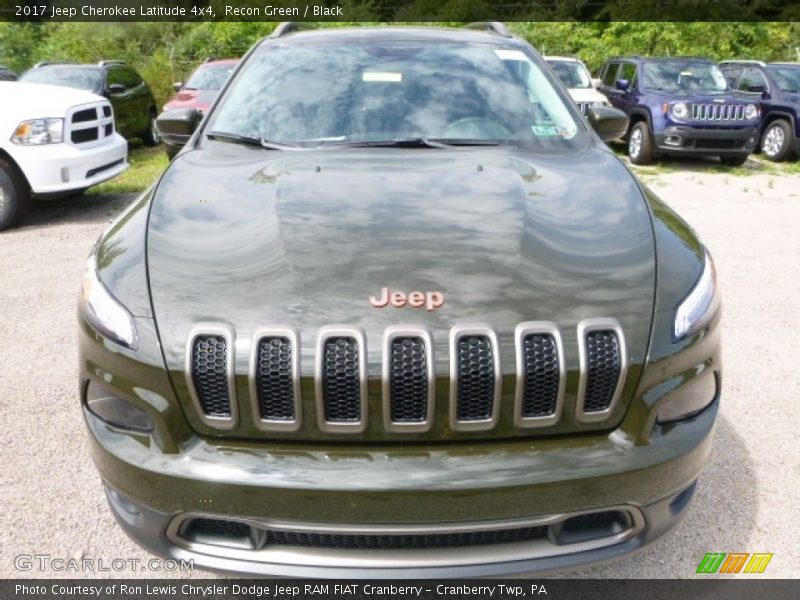 Recon Green / Black 2017 Jeep Cherokee Latitude 4x4