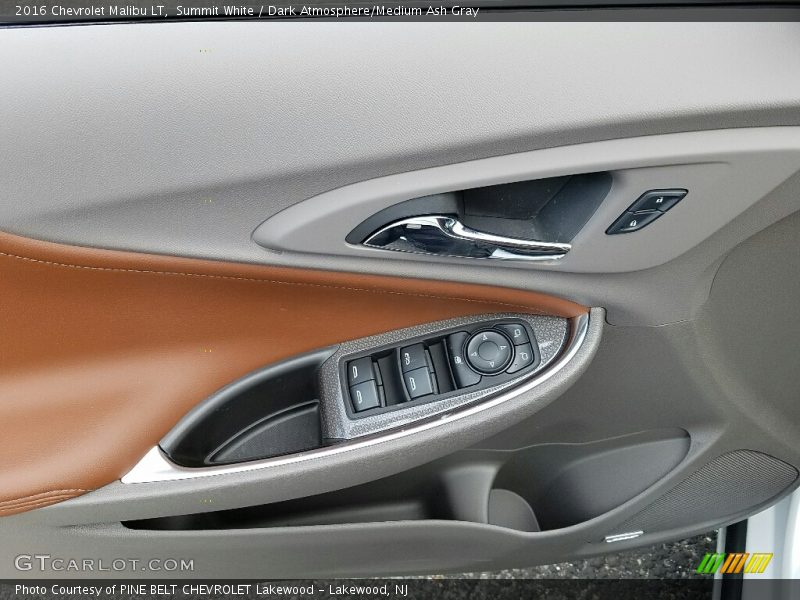 Summit White / Dark Atmosphere/Medium Ash Gray 2016 Chevrolet Malibu LT
