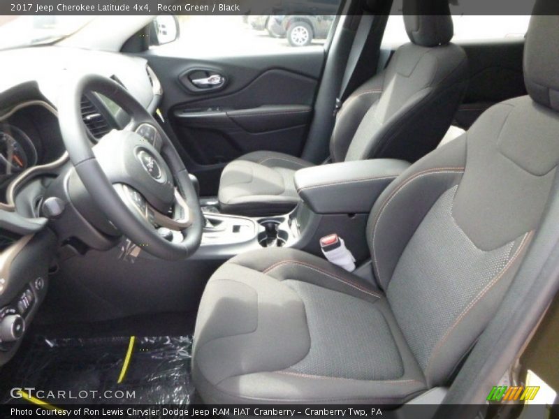 Recon Green / Black 2017 Jeep Cherokee Latitude 4x4