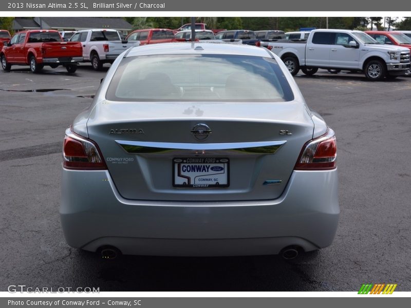 Brilliant Silver / Charcoal 2013 Nissan Altima 2.5 SL