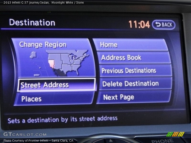 Moonlight White / Stone 2013 Infiniti G 37 Journey Sedan