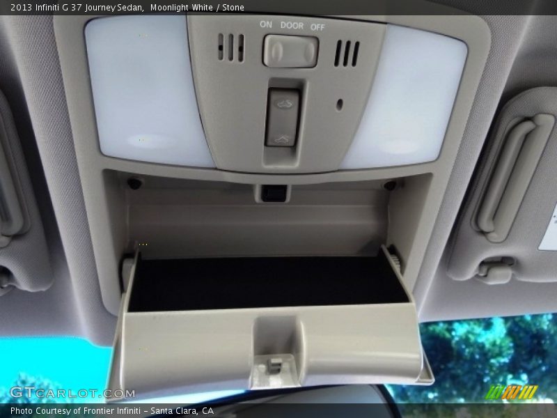 Moonlight White / Stone 2013 Infiniti G 37 Journey Sedan