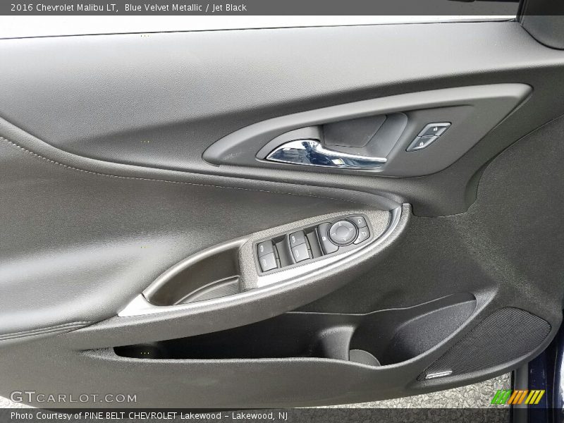 Blue Velvet Metallic / Jet Black 2016 Chevrolet Malibu LT