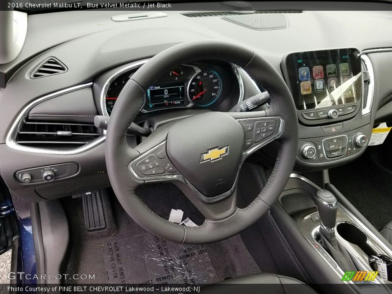 Blue Velvet Metallic / Jet Black 2016 Chevrolet Malibu LT