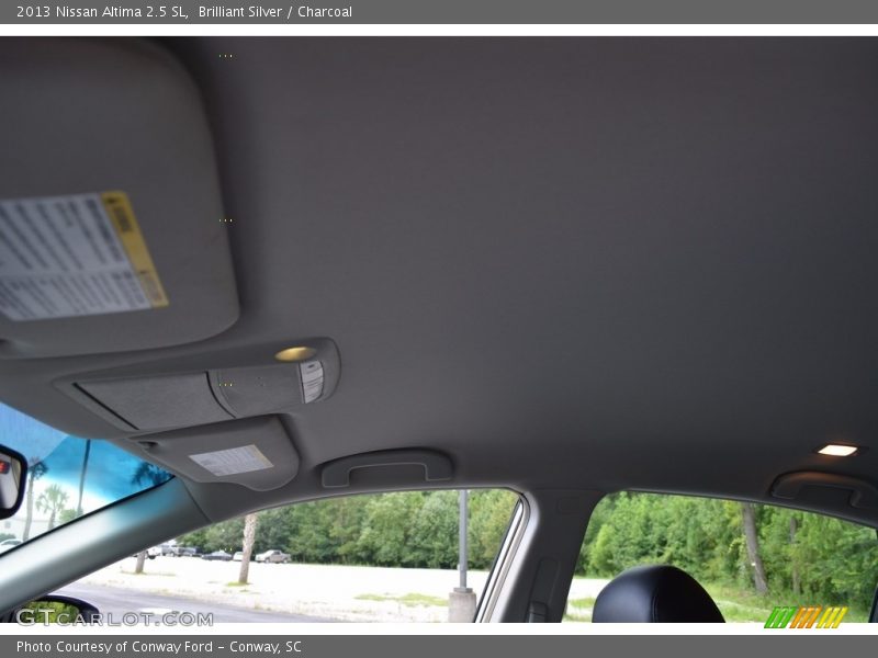 Brilliant Silver / Charcoal 2013 Nissan Altima 2.5 SL