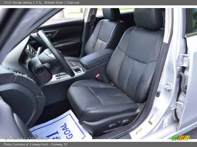 Brilliant Silver / Charcoal 2013 Nissan Altima 2.5 SL