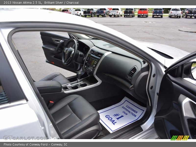 Brilliant Silver / Charcoal 2013 Nissan Altima 2.5 SL