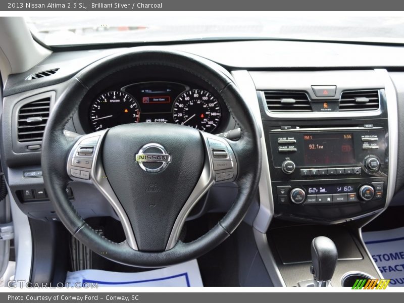 Brilliant Silver / Charcoal 2013 Nissan Altima 2.5 SL