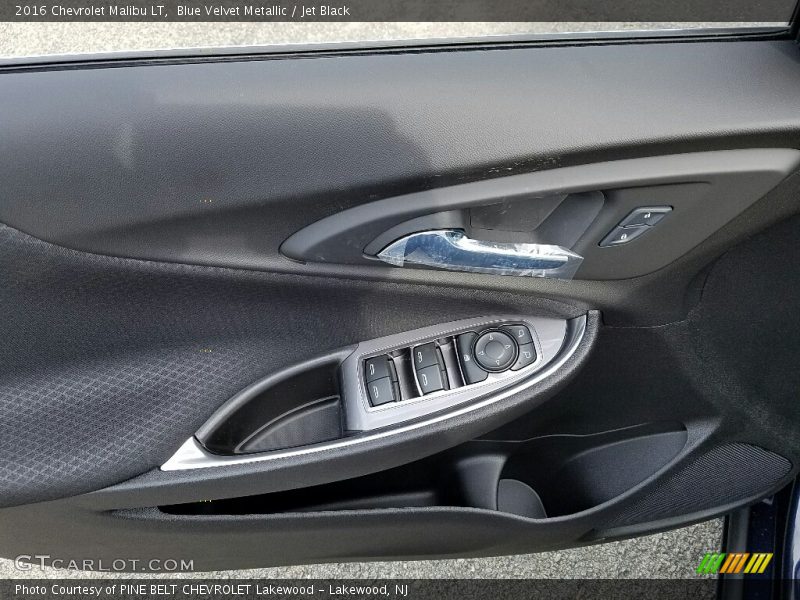 Blue Velvet Metallic / Jet Black 2016 Chevrolet Malibu LT