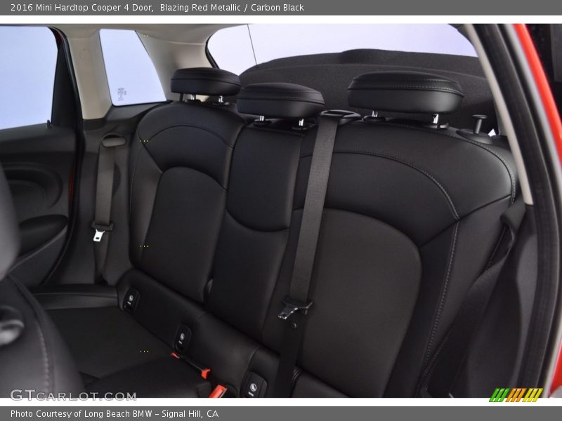 Blazing Red Metallic / Carbon Black 2016 Mini Hardtop Cooper 4 Door