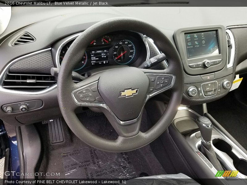 Blue Velvet Metallic / Jet Black 2016 Chevrolet Malibu LT