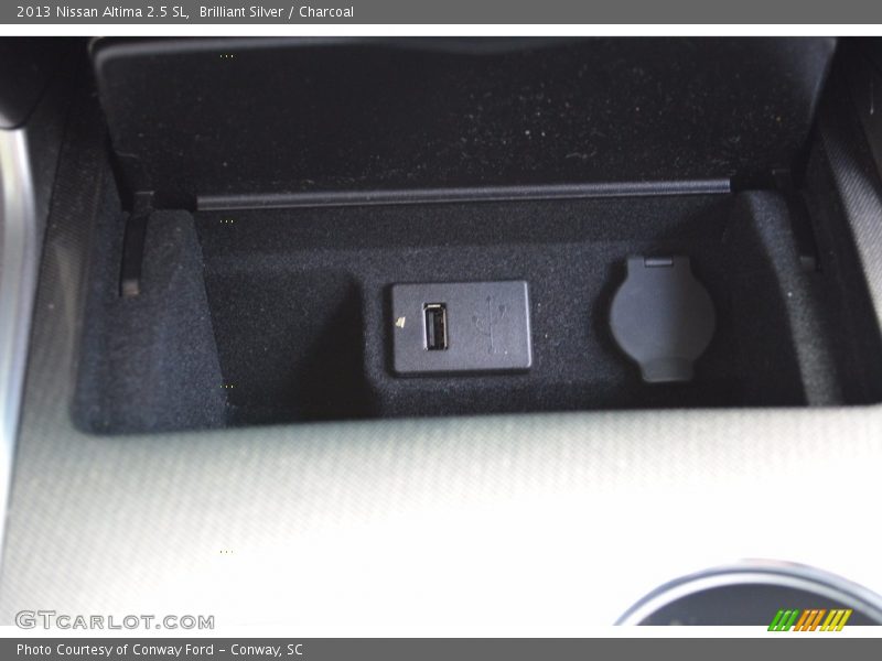 Brilliant Silver / Charcoal 2013 Nissan Altima 2.5 SL