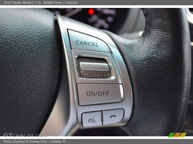 Brilliant Silver / Charcoal 2013 Nissan Altima 2.5 SL