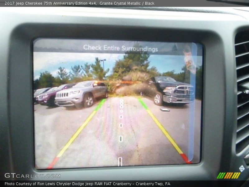 Granite Crystal Metallic / Black 2017 Jeep Cherokee 75th Anniversary Edition 4x4