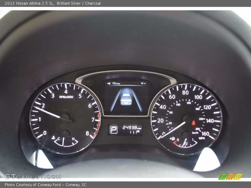 Brilliant Silver / Charcoal 2013 Nissan Altima 2.5 SL