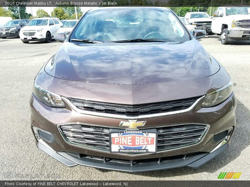 Autumn Bronze Metallic / Jet Black 2016 Chevrolet Malibu LT