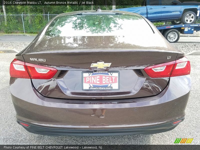 Autumn Bronze Metallic / Jet Black 2016 Chevrolet Malibu LT