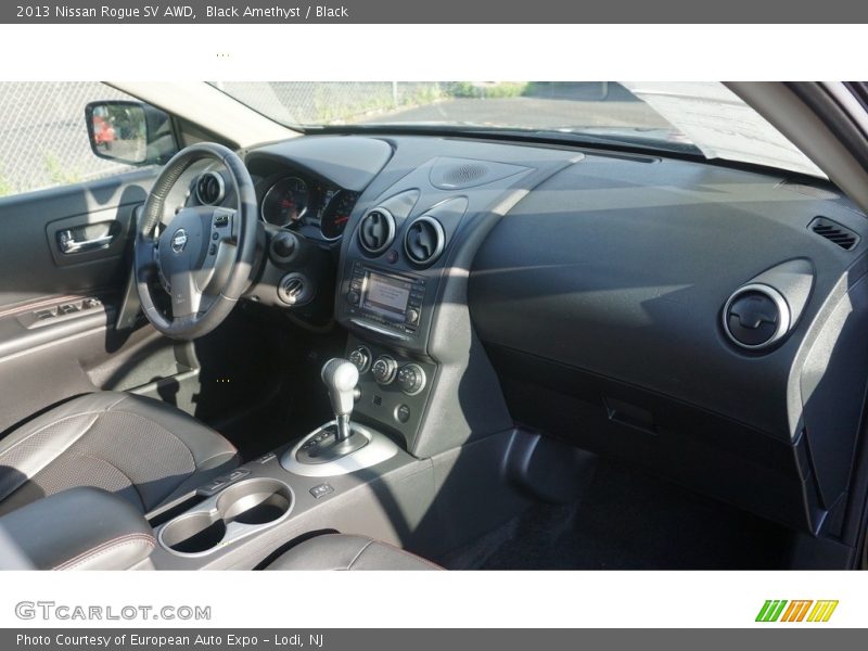 Black Amethyst / Black 2013 Nissan Rogue SV AWD