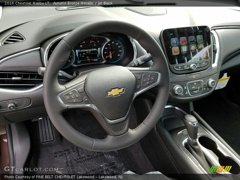 Autumn Bronze Metallic / Jet Black 2016 Chevrolet Malibu LT