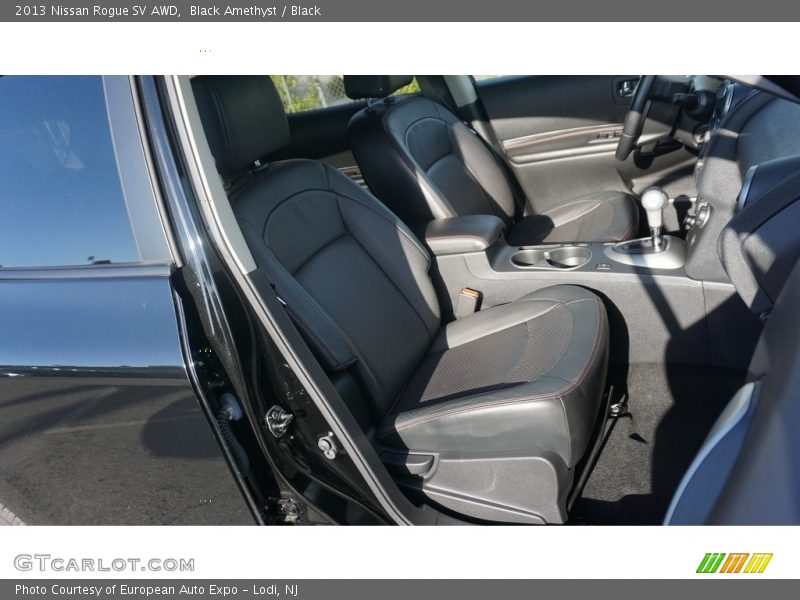 Black Amethyst / Black 2013 Nissan Rogue SV AWD