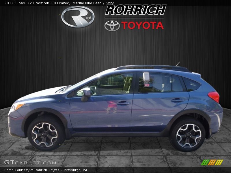 Marine Blue Pearl / Ivory 2013 Subaru XV Crosstrek 2.0 Limited