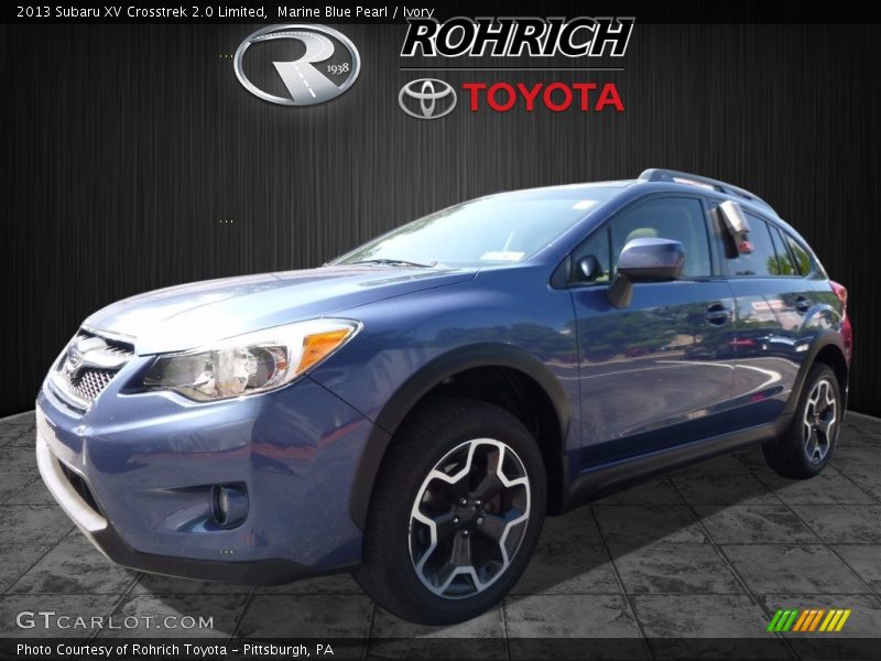 Marine Blue Pearl / Ivory 2013 Subaru XV Crosstrek 2.0 Limited