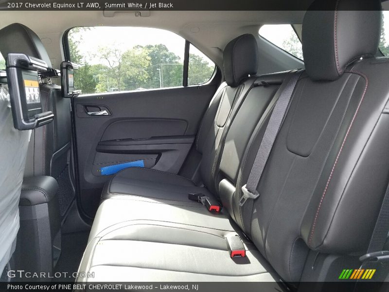 Summit White / Jet Black 2017 Chevrolet Equinox LT AWD