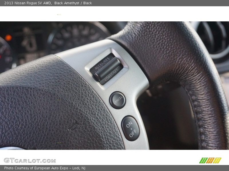 Black Amethyst / Black 2013 Nissan Rogue SV AWD