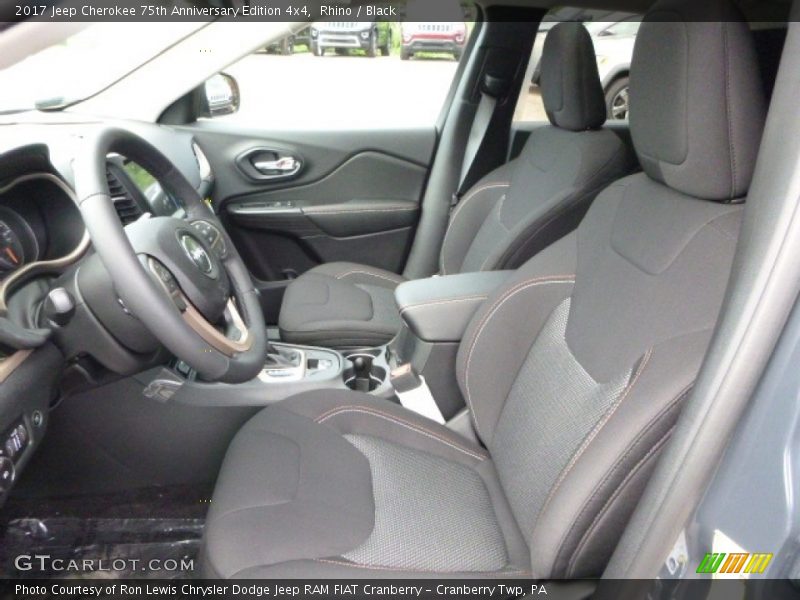  2017 Cherokee 75th Anniversary Edition 4x4 Black Interior