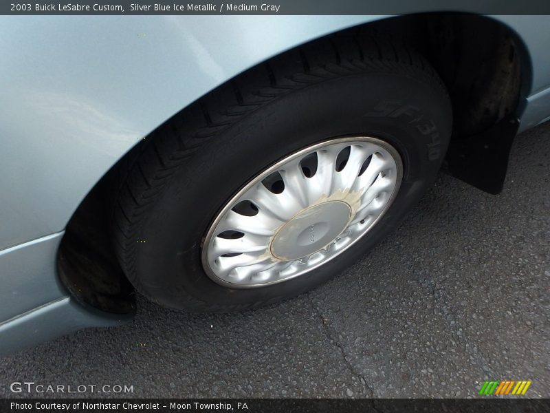 Silver Blue Ice Metallic / Medium Gray 2003 Buick LeSabre Custom