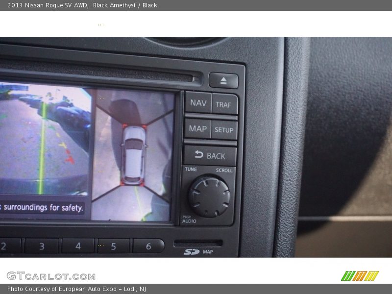Black Amethyst / Black 2013 Nissan Rogue SV AWD