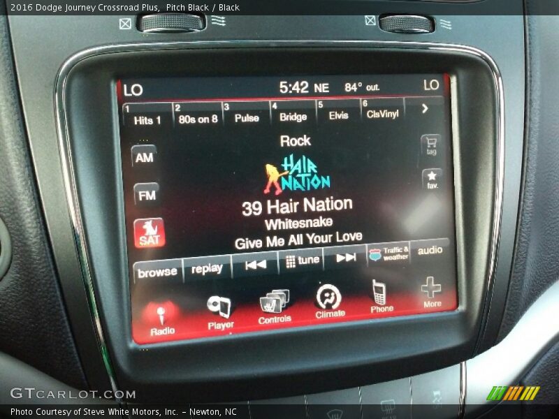 Pitch Black / Black 2016 Dodge Journey Crossroad Plus