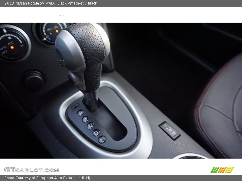Black Amethyst / Black 2013 Nissan Rogue SV AWD