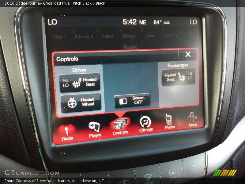 Pitch Black / Black 2016 Dodge Journey Crossroad Plus