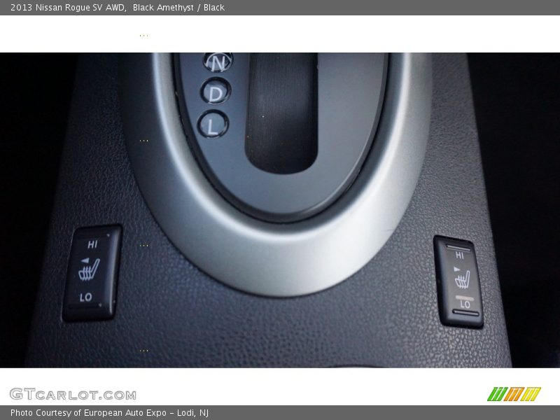 Black Amethyst / Black 2013 Nissan Rogue SV AWD