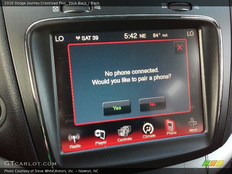 Pitch Black / Black 2016 Dodge Journey Crossroad Plus