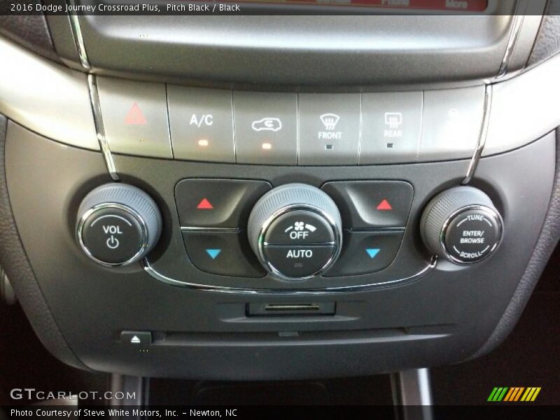 Pitch Black / Black 2016 Dodge Journey Crossroad Plus