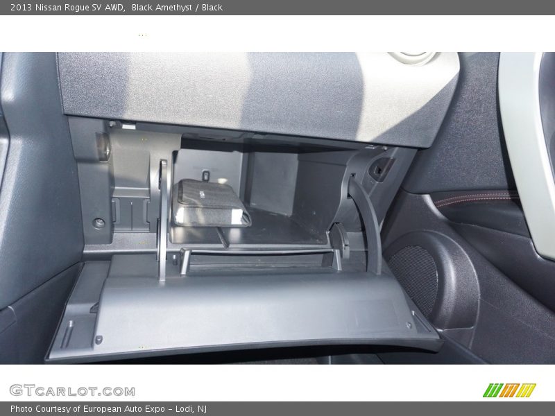 Black Amethyst / Black 2013 Nissan Rogue SV AWD