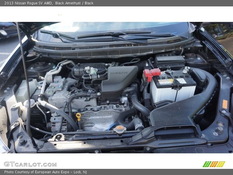 Black Amethyst / Black 2013 Nissan Rogue SV AWD