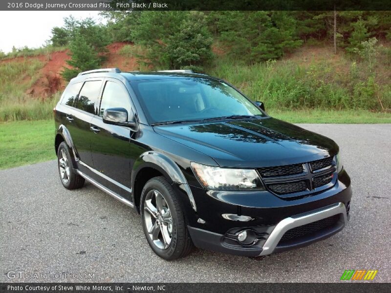 Pitch Black / Black 2016 Dodge Journey Crossroad Plus