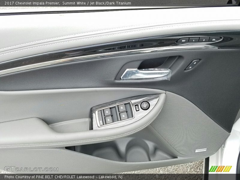 Summit White / Jet Black/Dark Titanium 2017 Chevrolet Impala Premier