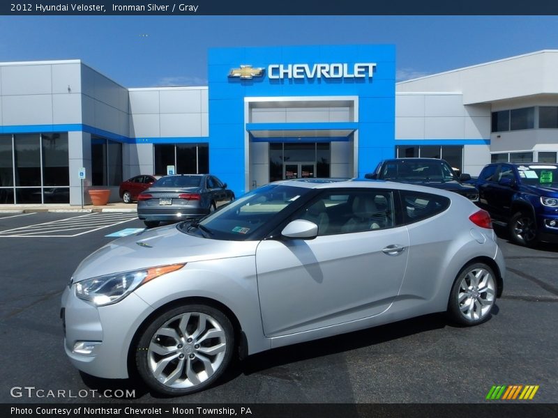 Ironman Silver / Gray 2012 Hyundai Veloster