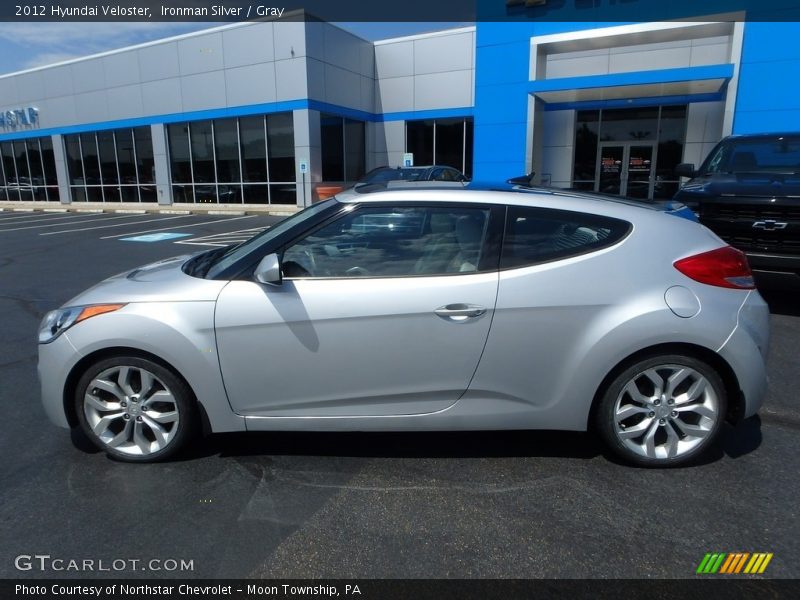 Ironman Silver / Gray 2012 Hyundai Veloster