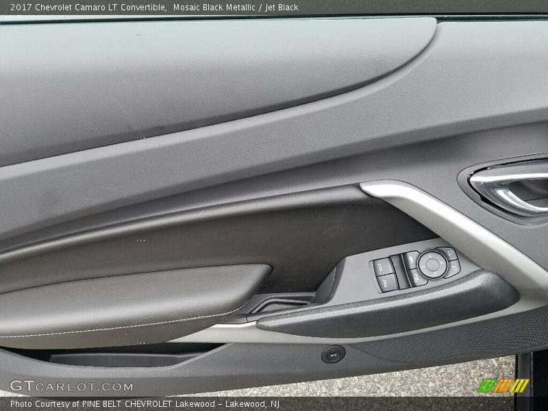Mosaic Black Metallic / Jet Black 2017 Chevrolet Camaro LT Convertible