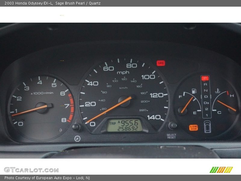 Sage Brush Pearl / Quartz 2003 Honda Odyssey EX-L