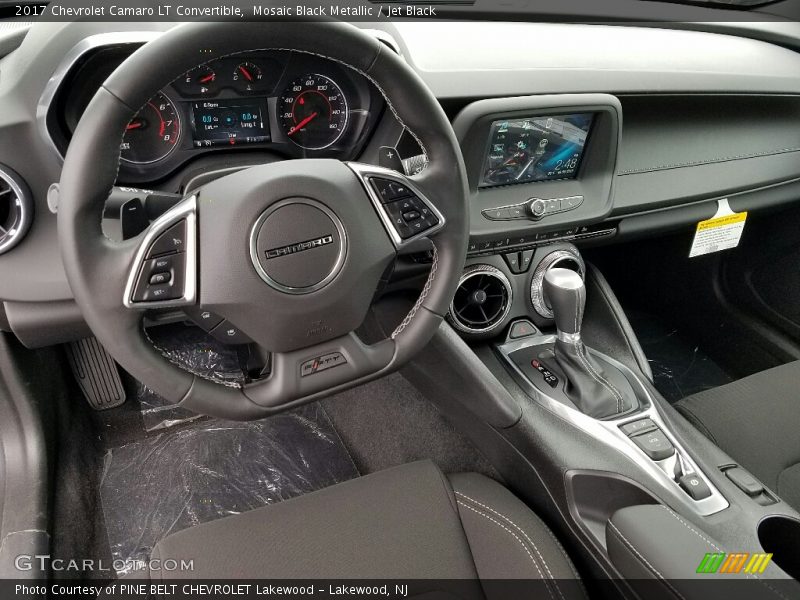  2017 Camaro LT Convertible Jet Black Interior