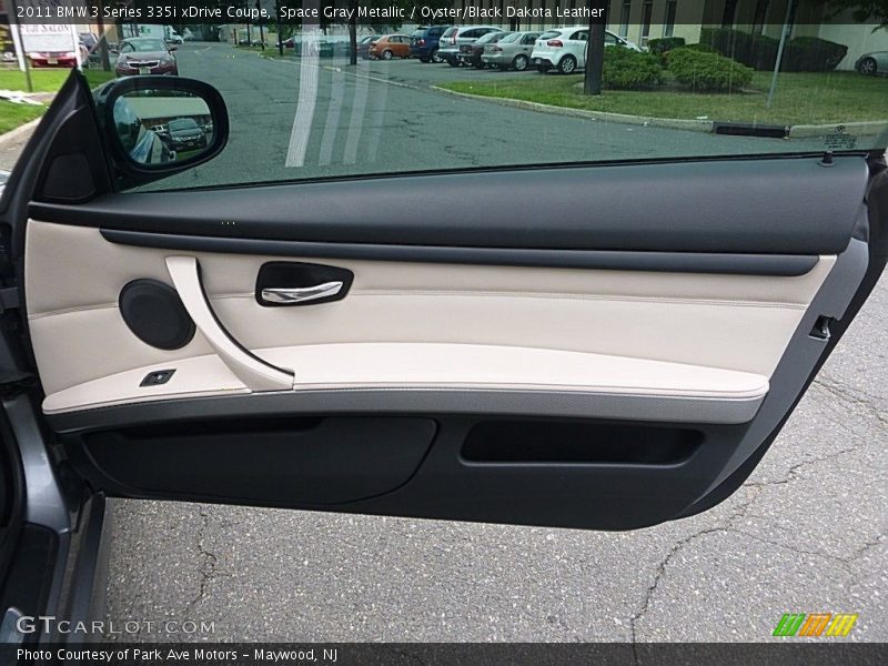 Space Gray Metallic / Oyster/Black Dakota Leather 2011 BMW 3 Series 335i xDrive Coupe